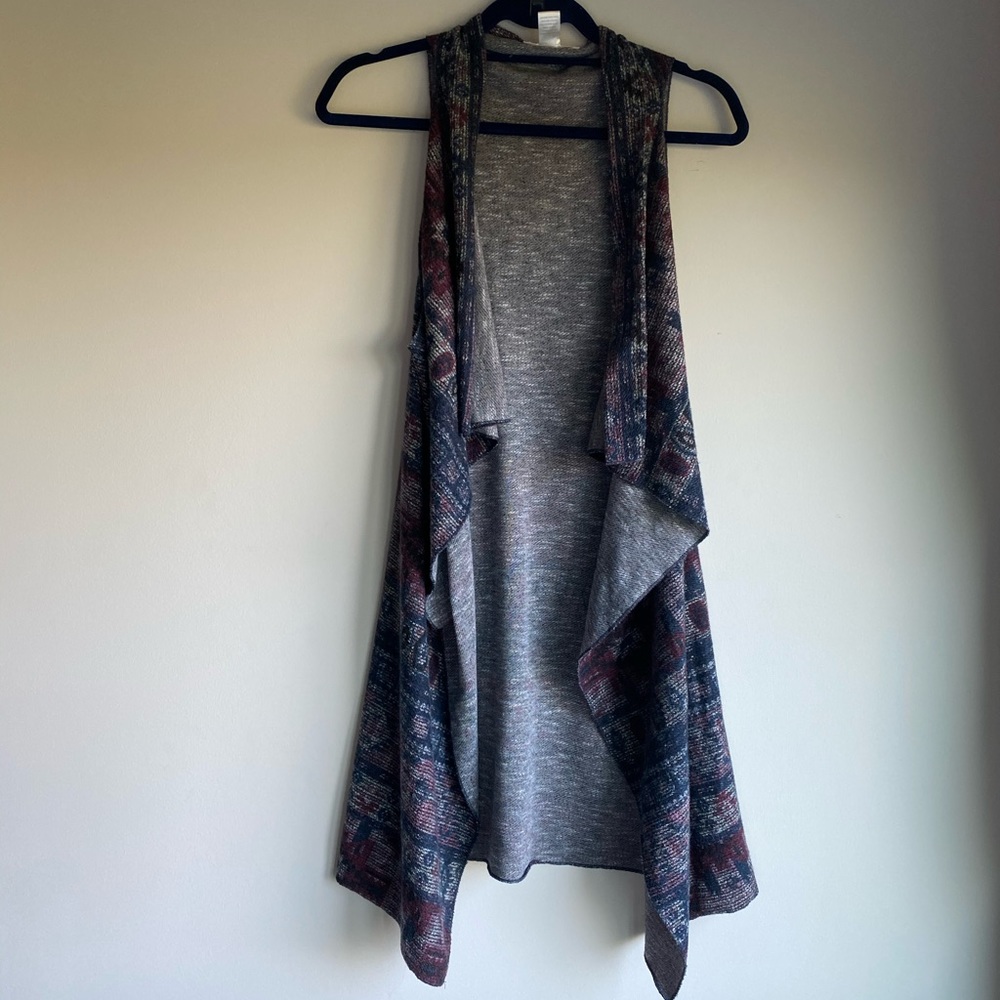 Zoe + Rose Long Duster Open Cardigan